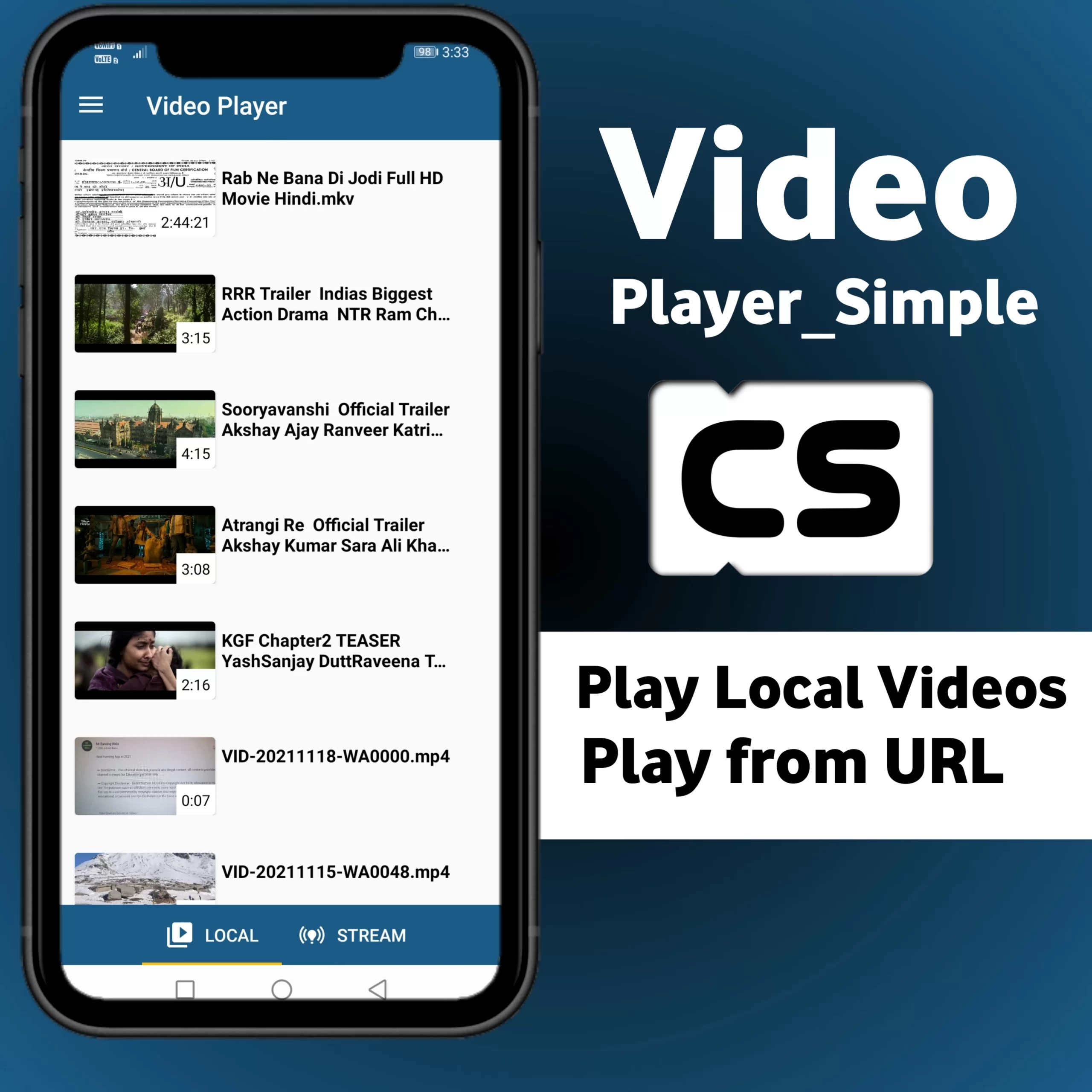 simple video player source code
